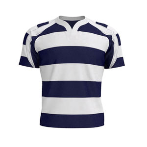 Vente en gros Prix bon marché Uniformes de rugby Vêtements de sport à rayures personnalisés Uniformes de rugby Fabricant pakistanais Uniformes de rugby - Product Image 5