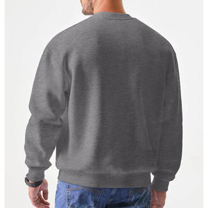 Sudaderas de Cuello Redondo para Hombre de Último Diseño, Sudaderas Básicas de Algodón Combinado Cómodas con Logotipo Personalizado Más Vendidas - Product Image 6