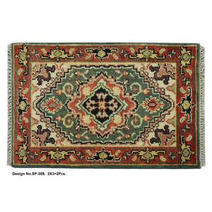 พรมอินเดียทอมือสไตล์โมเดิร์น ขนาด 2'0 x 3'0 - Product Image 1