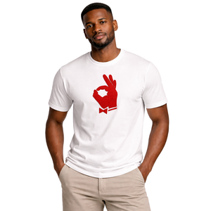 Kappa Alpha Psi 1911 YO Hand Sign White <b>T</b> <b>Shirt</b> Premium Cotton Greek Fraternity Casual Wear Tee - Product Image 1