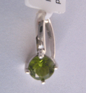 Shah Gems - Juego de Joyas de Peridoto Natural para Mujer, Plata de Ley 925, Baño de Rodio, Oro Rosa de 18K, Diamantes de Moda y Perlas - Product Image 1