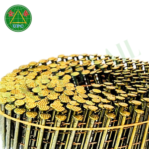 Clavos de bobina de acero de 1-3/4 pulgadas al mejor precio de la fábrica líder de Vietnam vástago suave/espiral para la fabricación de palés - Product Image 2