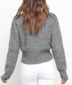 Sudadera de manga larga para mujer, diseño clásico de Jersey, tejido polar Premium, transpirable y suave, perfecto para un estilo cómodo - Product Image 3