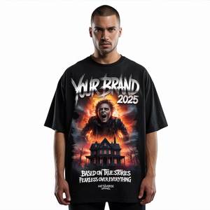 Camiseta de Manga Corta Casual para Hombre, 100% Algodón y Fibra de Bambú, Ajuste Holgado, Cómoda, Transpirable, Ecológica, de Secado Rápido, para Verano - Product Image 6