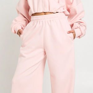 Ensemble de survêtement deux pièces respirant et confortable pour femme, style streetwear décontracté, comprenant un sweat-shirt et un pantalon, en molleton chaud - Product Image 3