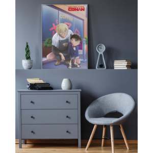 Anime <b>Poster</b> Detective Conan Featuring Amuro & Conan - Product Image 6