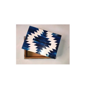 Caja de joyería hecha a mano con incrustaciones de madera y hueso, caja de joyería de resina de madera de alta calidad para mujer, embalaje y venta personalizados - Product Image 1