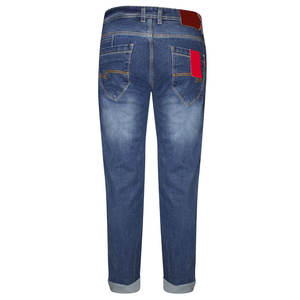 กางเกงยีนส์ผู้ชายกางเกงยีนส์ทรงตรงมีซิปสำหรับผู้ชายกางเกงยีนส์ทรงพอดีตัวแบบลำลอง - Product Image 6