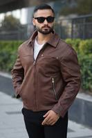 Manteau long zippé kaki pour homme de haute qualité, col en velours côtelé, imperméable, respirant et rembourré pour l'hiver