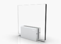 Système de garde-corps semi-intelligent IMPERIO en acier inoxydable et aluminium, résistant à l'eau et à la rouille, pour escaliers extérieurs de villa (DIY)