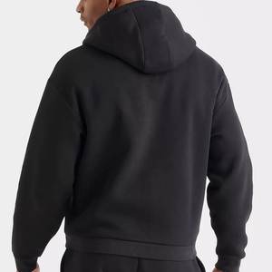 Chándales al por mayor con doble cremallera y estampado, logotipo personalizado con pedrería, ropa urbana para hombre, chándales de alta demanda, transpirables para invierno - Product Image 2