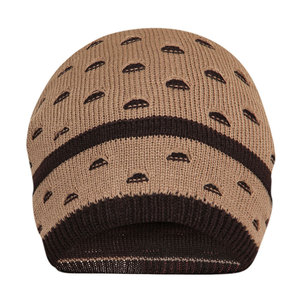 Vente en gros de bonnets tendance avec logo personnalisé de haute qualité, vêtements chauds pour l'hiver, bonnets tricotés - Product Image 4