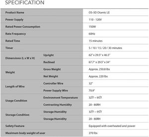 Fauteuil de massage électrique pour usage domestique et commercial avec un design de cabine multifonctionnel doté d'une fonction d'étirement de style thaïlandais - Product Image 4