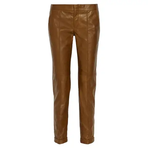 กางเกงหนังวัวสำหรับขี่มอเตอร์ไซค์ ดีไซน์ทันสมัย สำหรับผู้ชายและผู้หญิง  ปักลายได้ตามต้องการ กันลม ระบายอากาศได้ดี  ขอบเอวยืดหยุ่น - Product Image 4