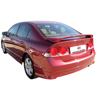 Aileron de coffre arrière mat en FRP pour Honda Civic 2006-2011, remplacement d'aile de coffre pour kit carrosserie, accessoire de style extérieur pour voiture