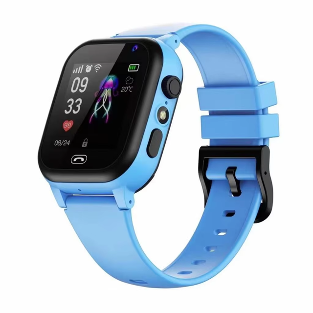 2025 QC K7 Kids Smart Watch GPS Navigation LBS WiFi SOS Video Call Dual Camera SIM Card Tracker Waterproof Sleep Tracker for