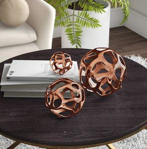 Good Quality Aluminum Sculpture <b>Copper</b> Bulk Quantity Wholesale for Home Decoration <b>Table</b> Decor Luxury Hotel Room Restaurant 2023 - Product Image 2