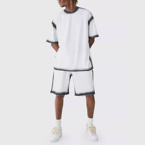 Nueva Tendencia al por Mayor, Camiseta de Verano para Hombre, Personalizada con Logotipo, Ligera, Holgada, de Algodón/Poliéster, de Secado Rápido, Transpirable, con Hombros Caídos - Product Image 1