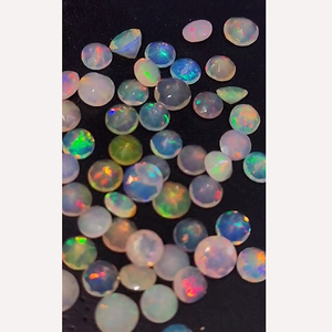 1140ชิ้นโอปอลเอธิโอเปียธรรมชาติที่มีไฟ6x4มม. 7x5มม. 8x6มม. รูปไข่ลูกแพร์กลมเหลี่ยมเพชรพลอย305 CTS มากขาย iroc ตัดเรา $257 - Product Image 4