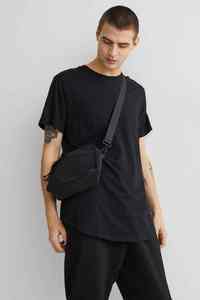 Para el siguiente nivel, camiseta de Jersey de algodón de verano Premium del fabricante para hombre, 100% algodón ajustado, estampado de cuello de Color negro, venta al por mayor - Product Image 3