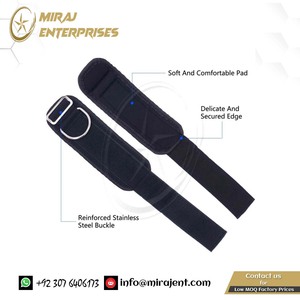 Poignets de cheville d'entraînement pour les exercices et la résistance des abdominaux et des fessiers des jambes | Attachement de sangles de cheville à anneau en D personnalisé pour les machines à câbles, - Product Image 6