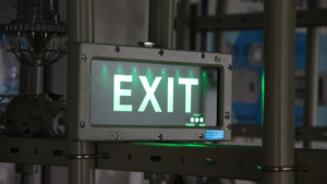 ATEX IP66 Señales DE EMERGENCIA A prueba de explosiones LED Luz de advertencia de emergencia Señal de salida Luz a prueba de explosiones - Product Image 6