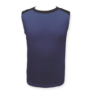Factory Direct Sporty Active 100% Polyester 165Gsm Mesh O-Neck Débardeurs Débardeurs 2025 - Product Image 2