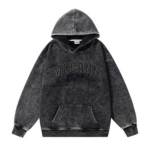 เสื้อฮู้ด & สเวตเชิ้ตสั่งตัดตามแบบของผู้ชายผ้าฝ้าย100% คุณภาพสูงสไตล์ใหม่สุดฮอตสำหรับฤดูหนาวตัวเลือก MOQ ต่ำ - Product Image 1