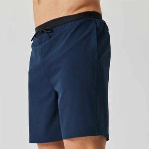 2025 nouveaux shorts de course de style High Street pour hommes motif solide avec tissu évacuant l'humidité pour un confort optimal pendant les entraînements - Product Image 1