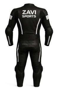 Combinaison de course de moto en cuir, coupe-vent et imperméable, avec des techniques imprimées, à vendre, haute qualité, poids lourd - Product Image 3