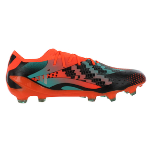 Zapatos de Fútbol Unisex Adidas X Speedportal Messi.1 para Terreno Firme, Color Solar Naranja/Plateado Metálico/Negro Núcleo |   100% Auténtico - Product Image 3
