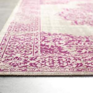 Tapis vintage gris/framboise Netline Home Saville - Product Image 4