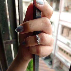 Anillo de Compromiso con Corte Redondo y Diamante Cultivado en Laboratorio, con Plata 925 y Oro Rosa - Product Image 6