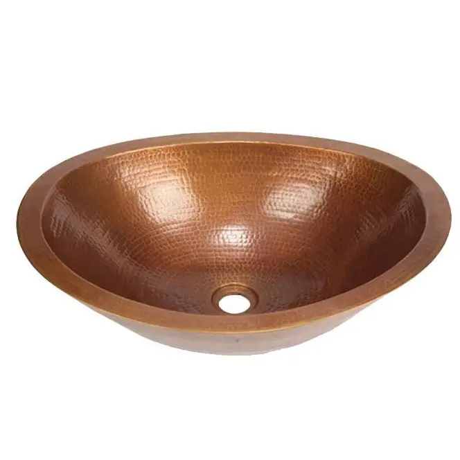 Classic Design Copper Sink Copper Hammered Sink Best Top Quality Latest Wholesale Standard Kitchen Ware Beaded