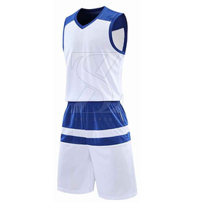 Nouveau style d'uniforme de basket-ball, design classique, uniforme de basket-ball à séchage rapide, uniforme de basket-ball par sublimation pour la vente en ligne - Product Image 2