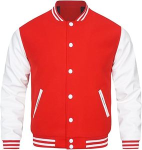 Nouvelle veste bomber universitaire classique en satin pour homme, idéale pour l'hiver, col montant avec logo frontal - Product Image 4