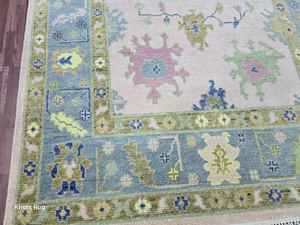 NOEUD RUG Tapis fait à la main de qualité supérieure pour le salon Grands tapis, tapis de support antidérapant pour chambre à coucher, tapis et moquettes pour la maison - Product Image 4