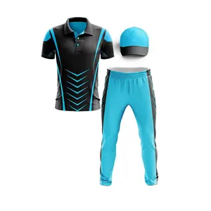 2023 Высококачественная индивидуальная печать логотипа лучший дизайн спортивная одежда легкая форма для крикета в продаже