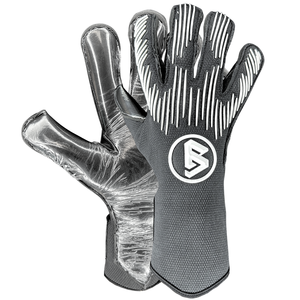 Venta superior Guantes de portero de fútbol de entrenamiento al aire libre profesional Goma antideslizante con protección para dedos Guantes de portero - Product Image 1