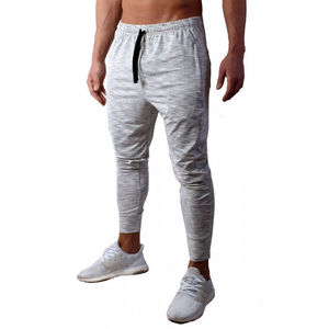 Pantalons de jogging décontractés pour hommes en coton, personnalisés, imprimés, respirants, avec cordon de serrage, vente en gros à bas prix - Product Image 2