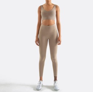 Vêtements de sport personnalisés nouveau design Ensemble de yoga pour femmes Ensembles de yoga pour l'entraînement de gymnastique à des prix abordables Ensembles de yoga pour femmes - Product Image 6