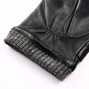 Guantes de cuero de moda antideslizantes de clasificación superior para mujer, cosas suaves transpirables, ropa cómoda, guantes deportivos de cuero con dedos completos - Product Image 5