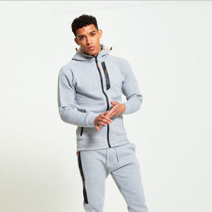 Survêtement pour hommes Jogging Coat Top Bottom Sport Sweat Suit Hoodie Pantalon Pantalon Sweat Suit Sport Wear Hoodies Set - Product Image 6