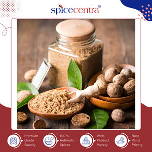 Fournisseur direct d'usine, 100% authentique, ingrédients naturels purs, poudre de muscade brute séchée, épice de cuisine, Spicecentra, Inde de confiance - Product Image 2