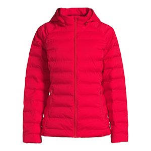 Chaqueta ligera de plumón para mujer, Abrigo acolchado cálido de invierno con capucha de plumón de ganso para mujer - Product Image 6