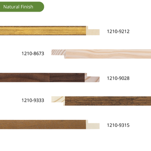 Moldurarte - Cadre photo traditionnel en bois, profilé en forme de boîte avec finition en plâtre, naturel ou enduit - Product Image 5