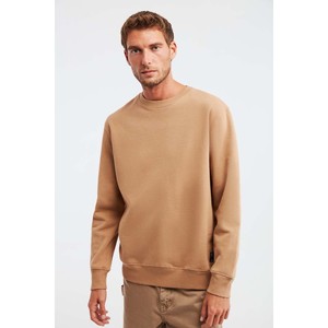 เสื้อสเวตเชิ้ตคอกลมทรงปกติผ้าเนื้อนุ่มพิเศษสำหรับผู้ชาย GRIMELANGE Travis - Product Image 1