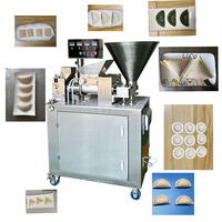 Machine automatique commerciale de fabrication de raviolis, empanadas, samosas, gyozas et wontons, en acier inoxydable SUS304, capacité minimale de 180 pièces, pour usine alimentaire