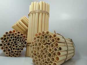 Biodegradable <b>Reusable</b> Bamboo <b>Straws</b>/ Bamboo <b>Straws</b> Various Size and Engrave Logo By Laser From Eco2go Vietnam - Product Image 5