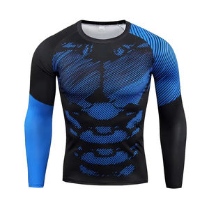 Camisetas de Compresión Personalizadas al por Mayor para Hombre, Camisetas de Compresión para Deportes, Camisetas de Compresión OEM - Product Image 1